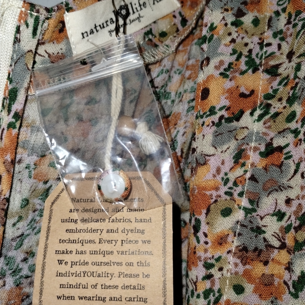 Floral V-Neck Maxi Dress in Brown - Women - Picture 9 of 11